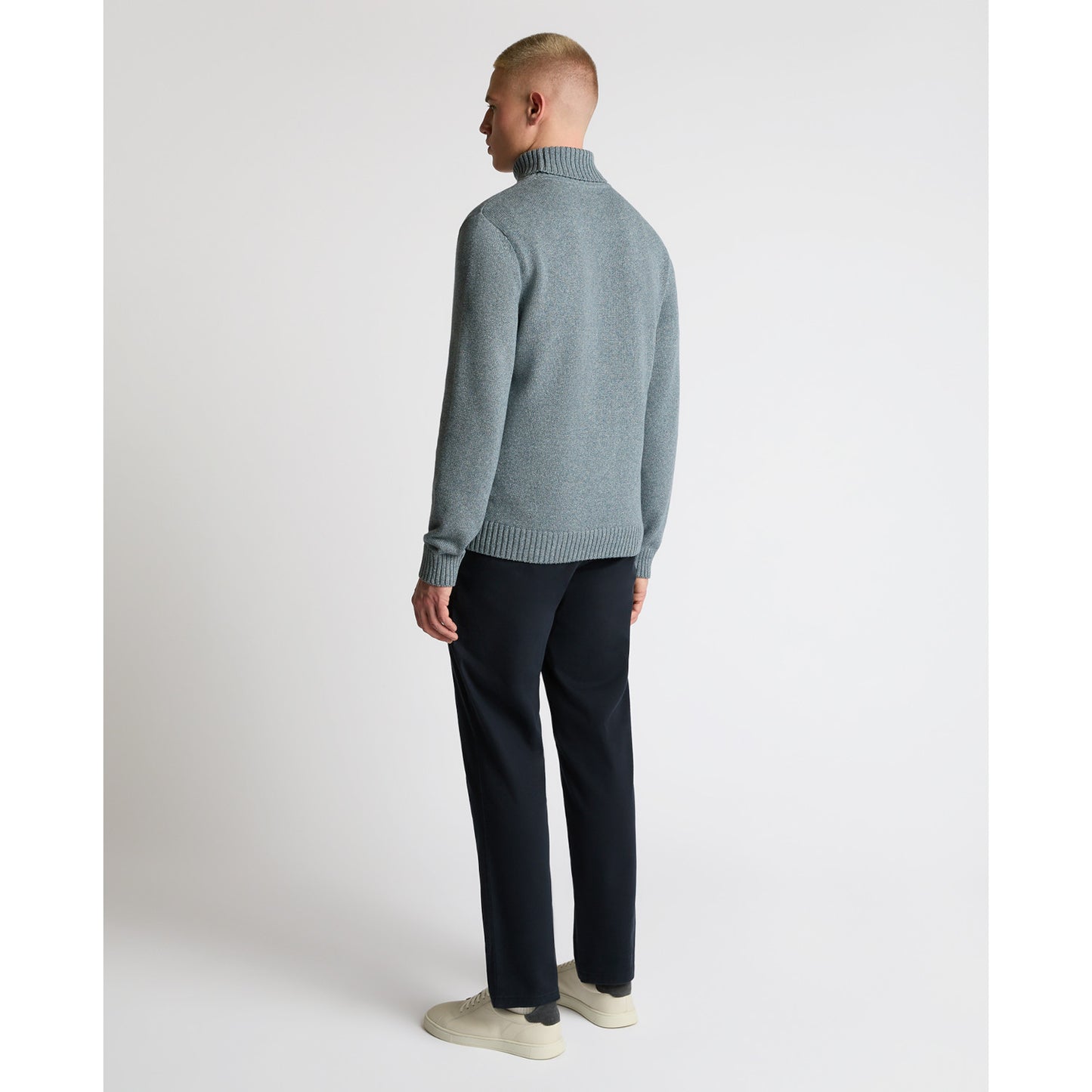 Remus Uomo 58853 27 Dark Blue Roll Neck Sweater