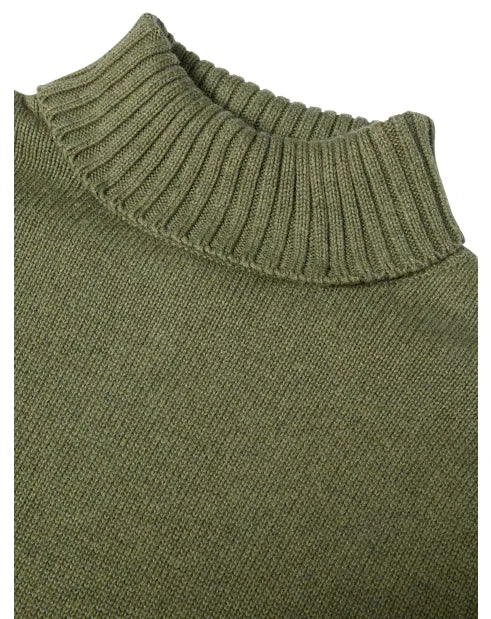 Remus Uomo 58853 34 Green Roll Neck Sweater