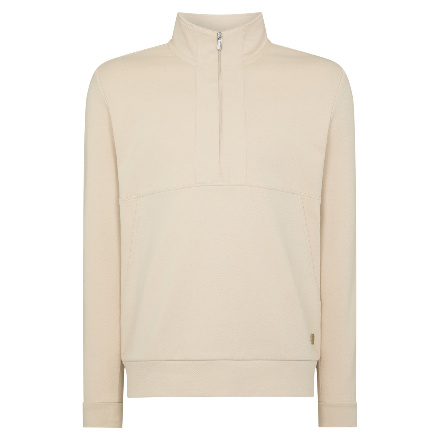 Remus Uomo 58867 91 Ecru Half Zip Sweatshirt