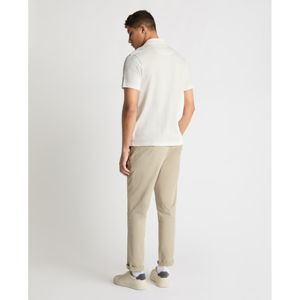Remus Uomo 58878 01 Off White Short Sleeve Cuban Collar