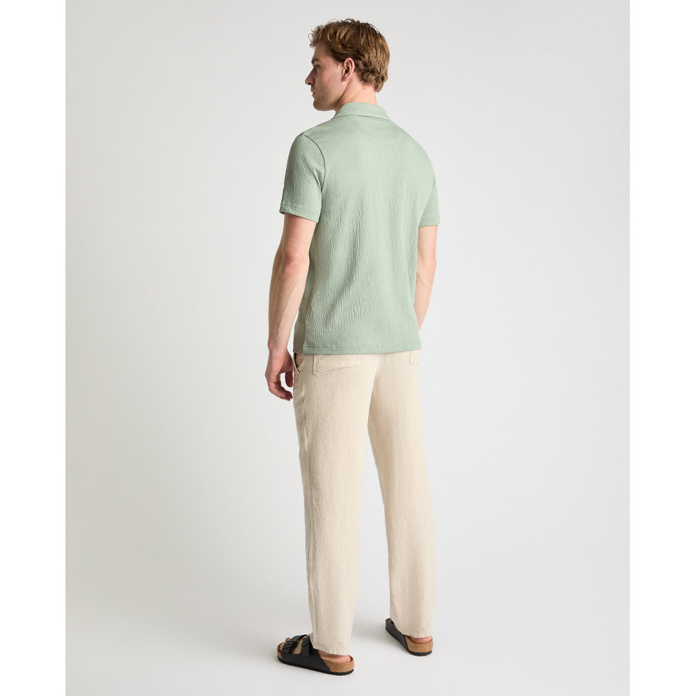 Remus Uomo 58878 32 Iceberg Green Short Sleeve Cuban Collar