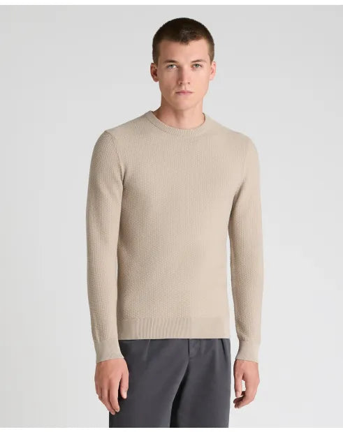 Remus Uomo 58891 92 Cream Crew Neck Sweater