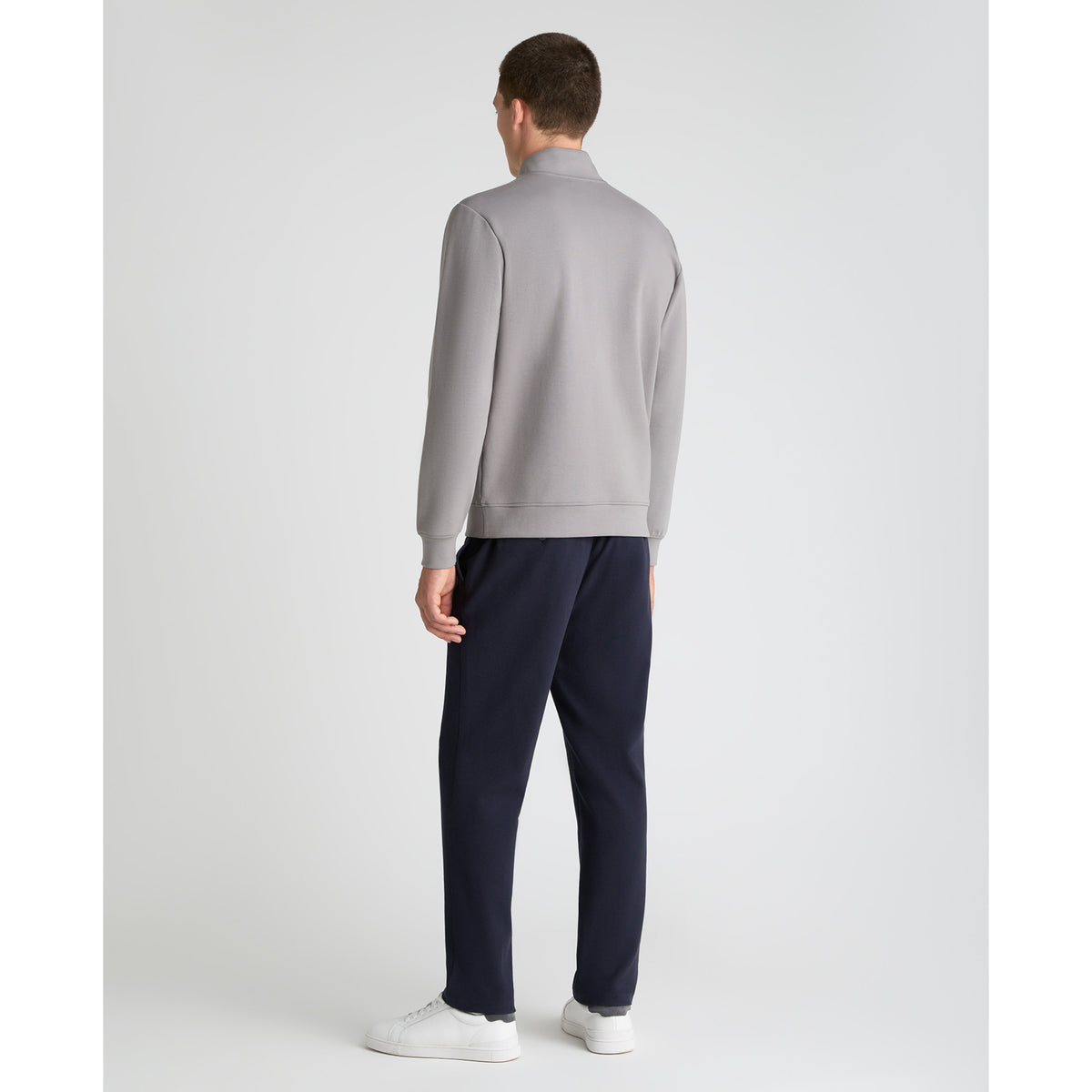 Remus Uomo 58901 06 Grey Half Zip