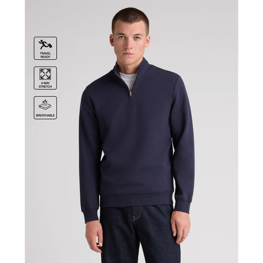 Remus Uomo 58901 28 Dark Blue Blue Half Zip