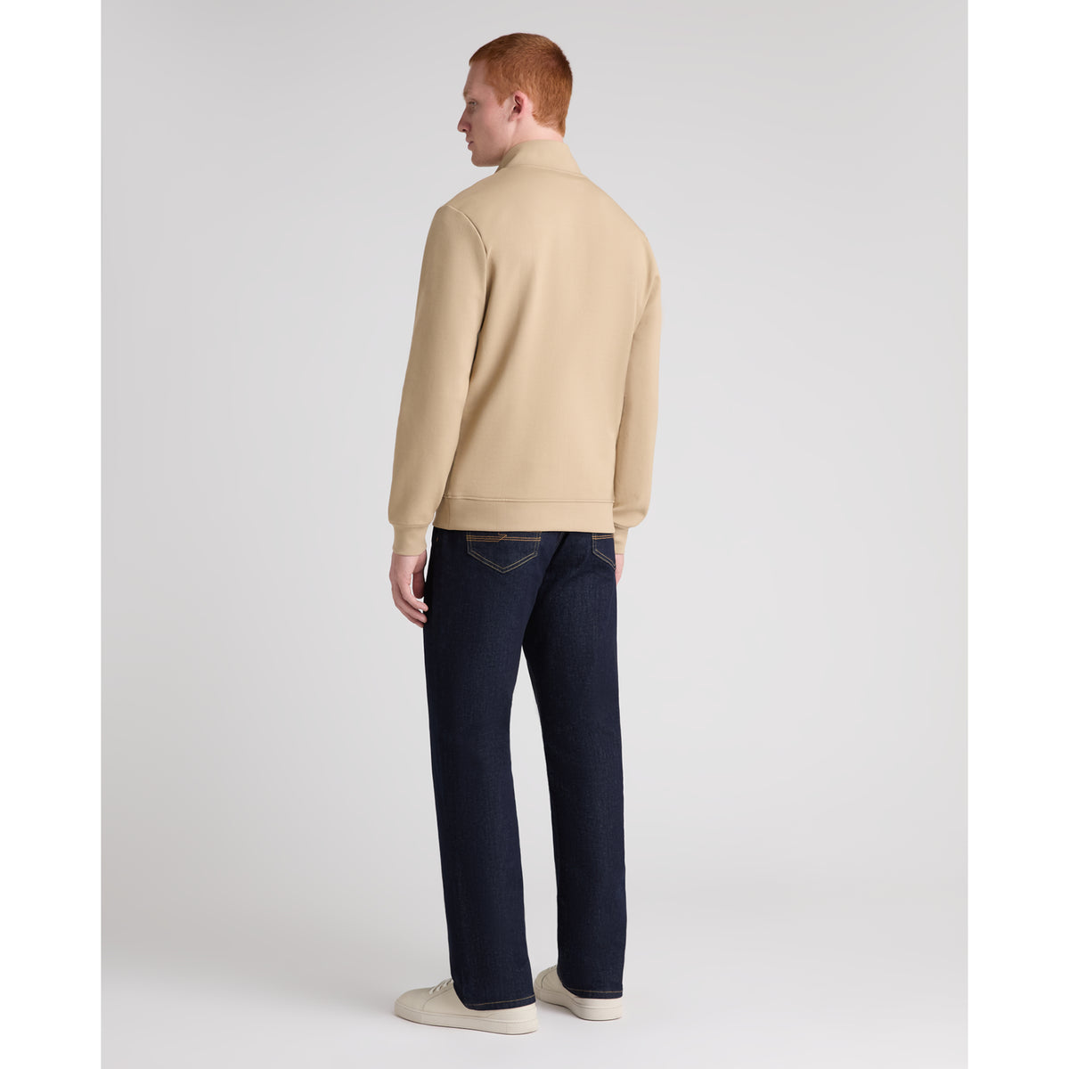 Remus Uomo 58901 93 Beige Half Zip