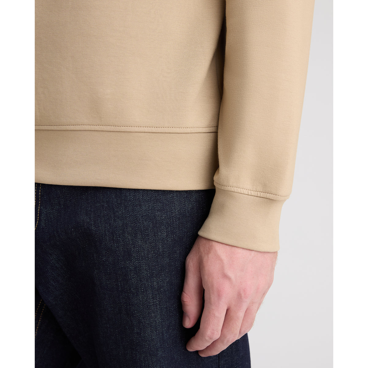 Remus Uomo 58901 93 Beige Half Zip
