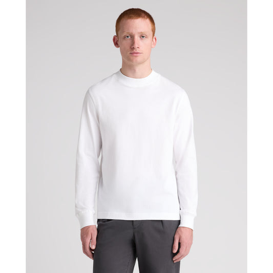 Remus Uomo 58910 01 White Long Sleeve Crew