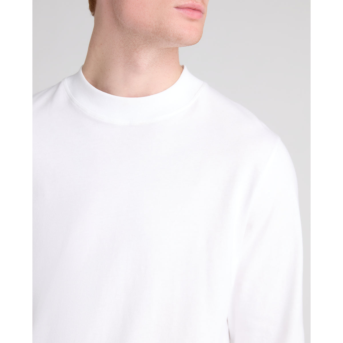 Remus Uomo 58910 01 White Long Sleeve Crew