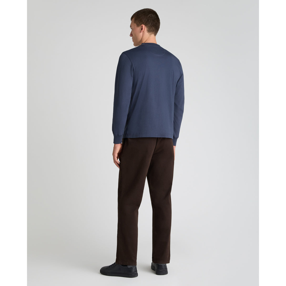 Remus Uomo 58910 78 Navy Long Sleeve Crew