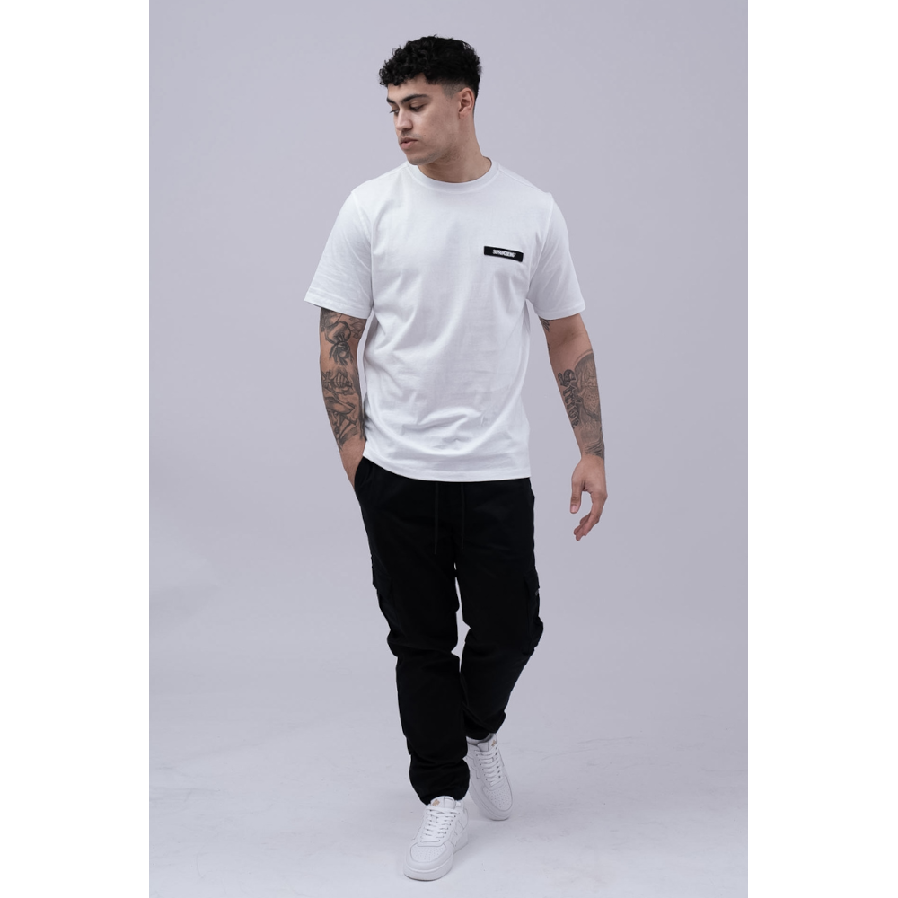 Supremebeing Carlo- T6203 Optic White T Shirt