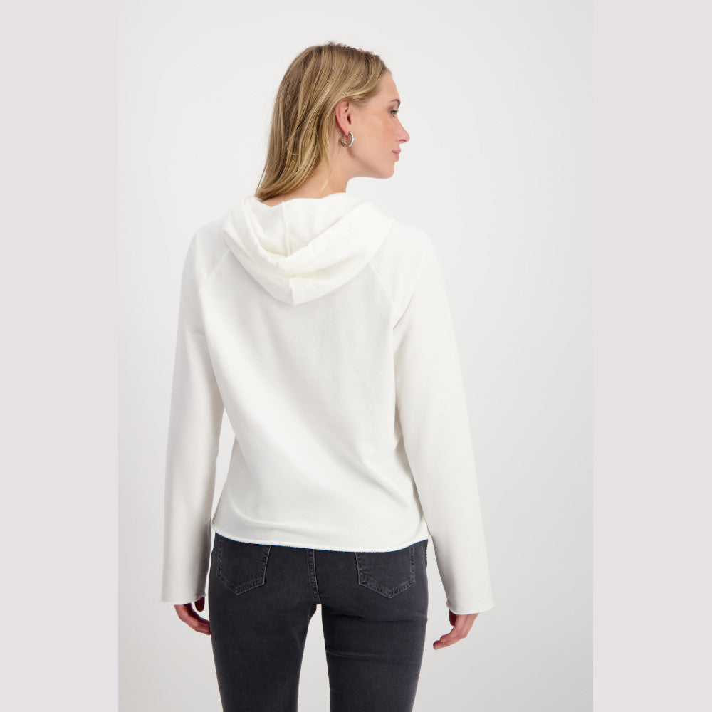 Monari 408161 102 Off-White Hooded Shirt