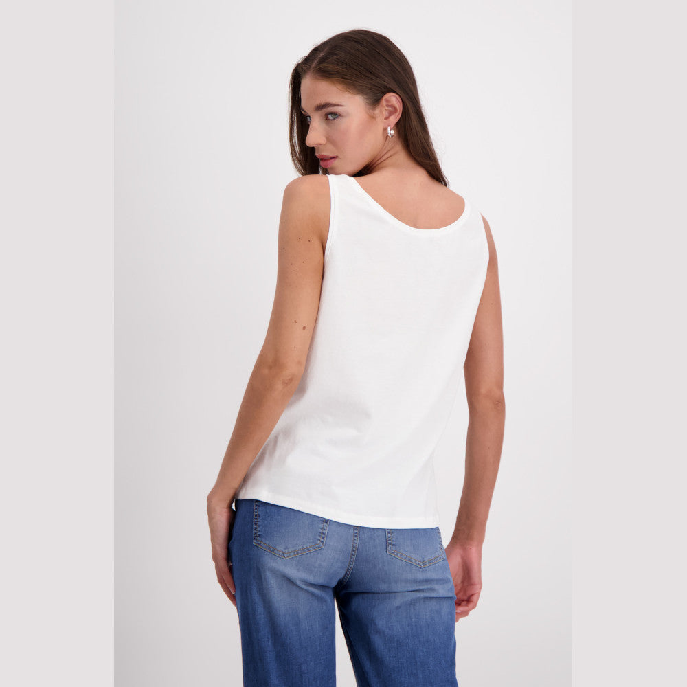 Monari 408363 102 Off-White Top