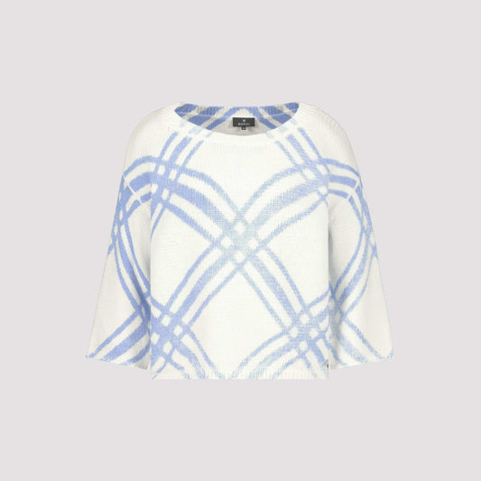 Monari 408418 716 Light Blue Pattern Pullover