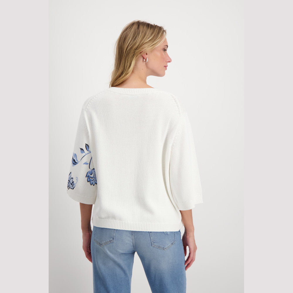 Monari 408421 716 Light Blue Pattern Pullover