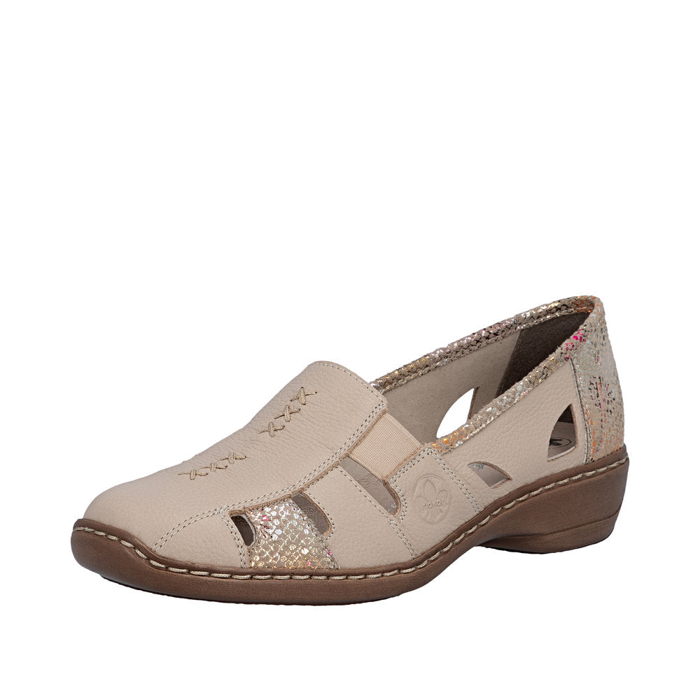 Rieker 41385-63 Beige Casual Shoes