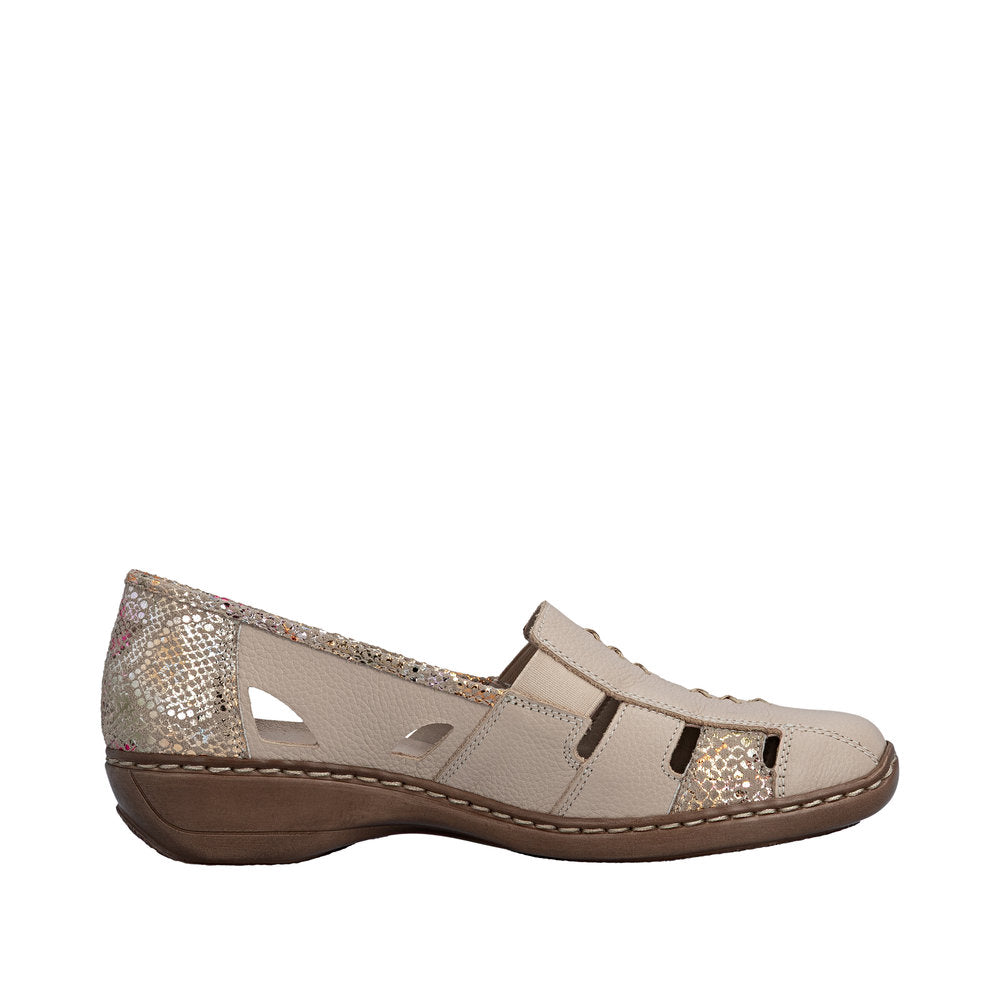 Rieker 41385-63 Beige Casual Shoes