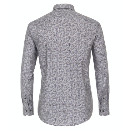 Casa Moda 434116900 700 Silver Casual Shirt