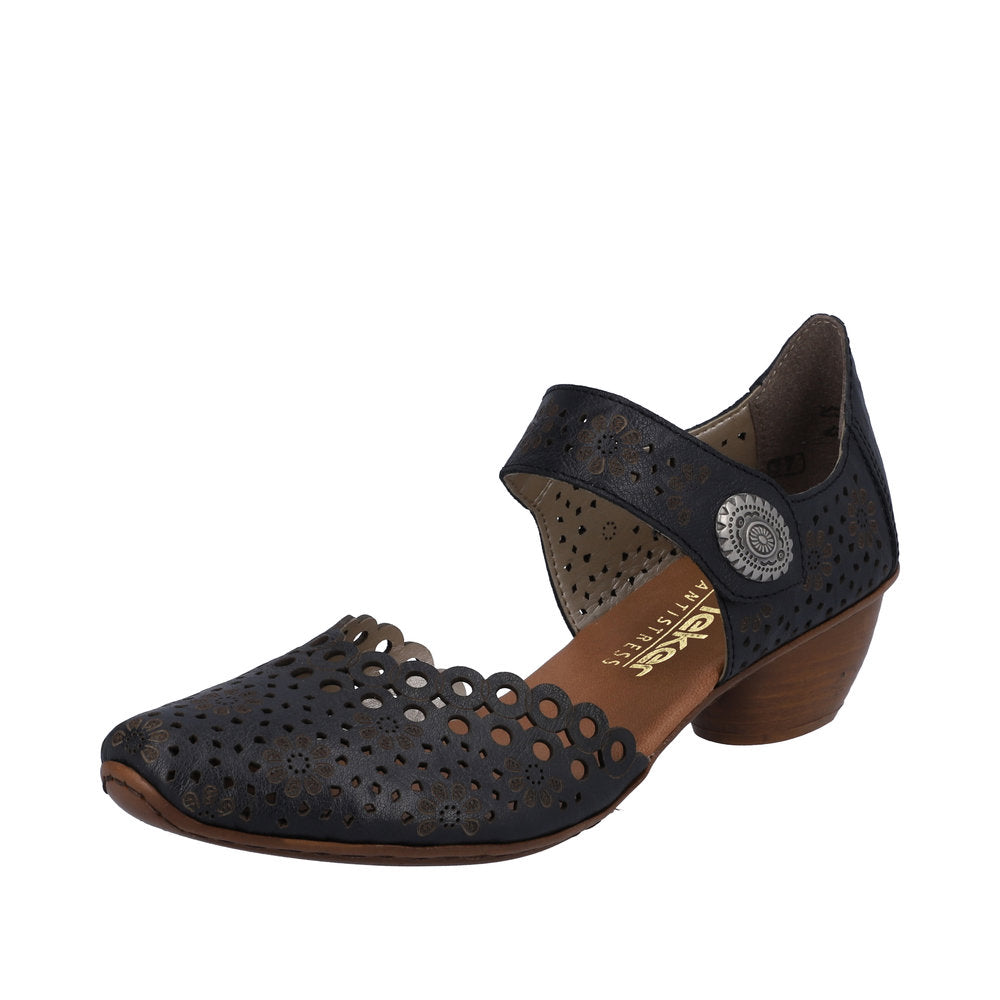 Rieker 43753-14 Navy Casual Shoes