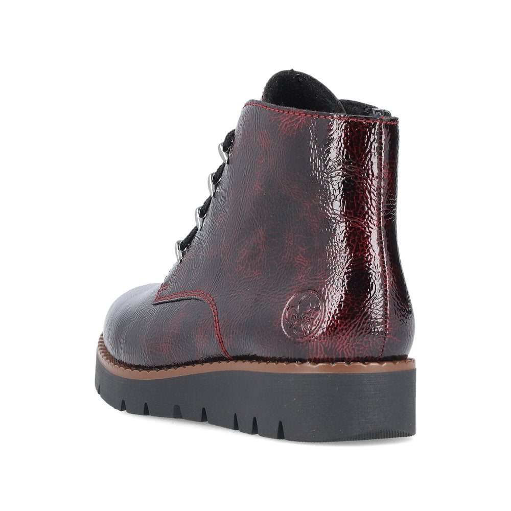 Rieker 44902-35 Burgundy Boots