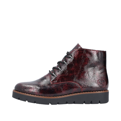 Rieker 44902-35 Burgundy Boots