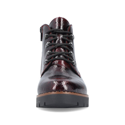 Rieker 44902-35 Burgundy Boots