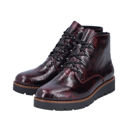 Rieker 44902-35 Burgundy Boots