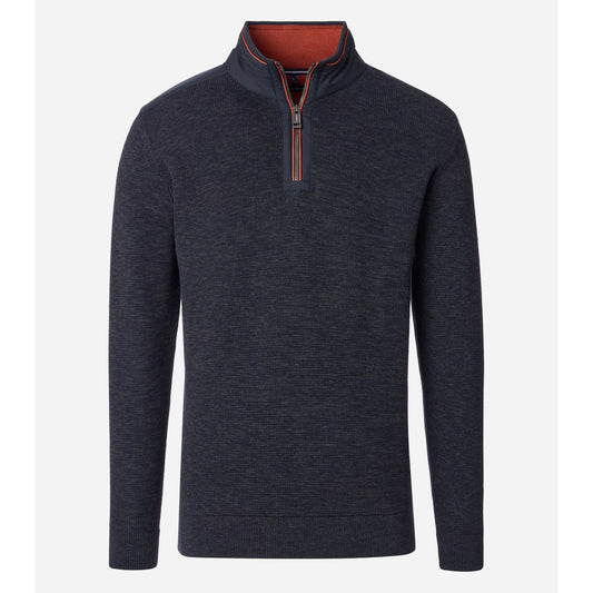 Casa Moda 454477700 105 Sky Captain Half Zip Sweater