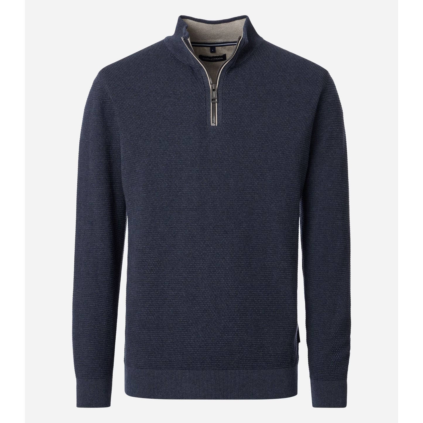 Casa Moda 454479000 198 Aqua Half Zip Sweater