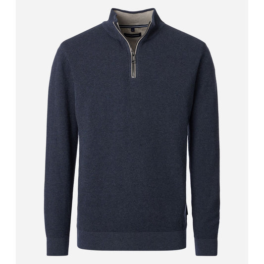 Casa Moda 454479000 198 Aqua Half Zip Sweater