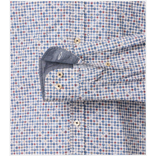 Casa Moda 454485200 100 Blue Casual Shirt
