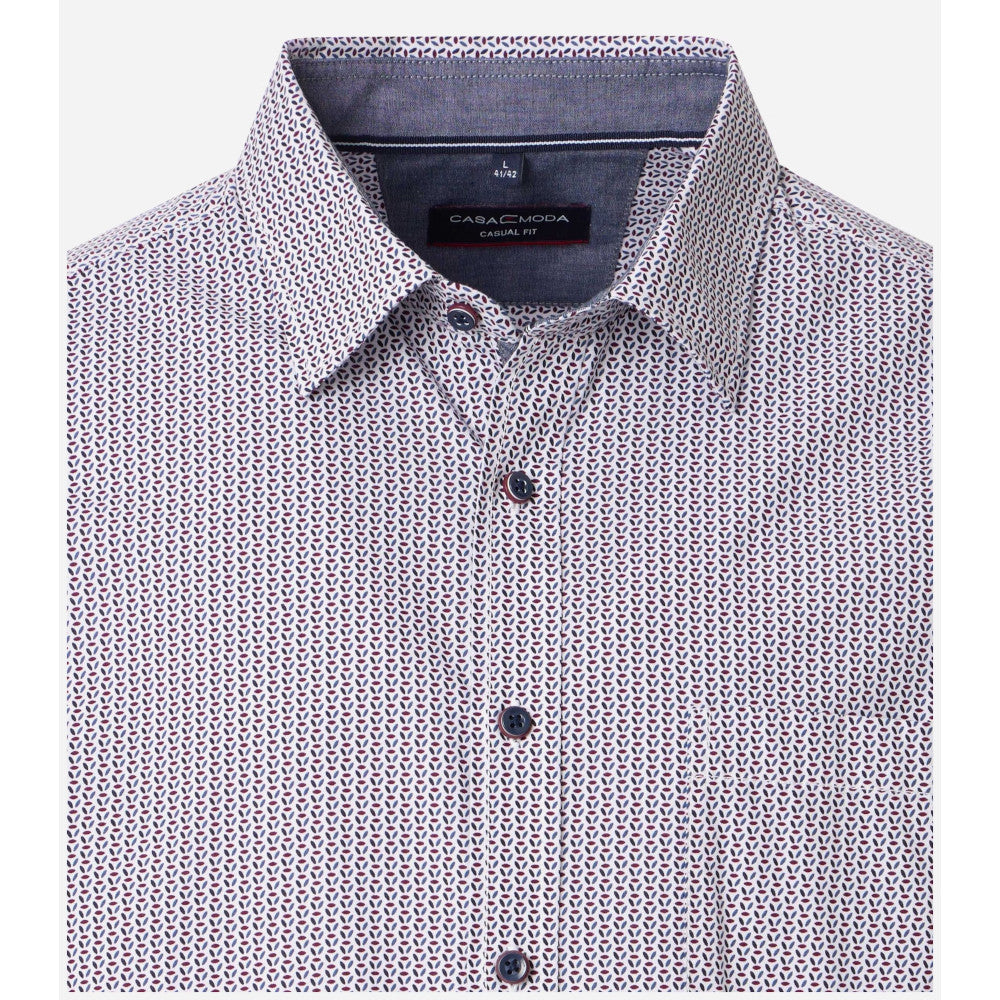 Casa Moda 454485800 400 Garnet Casual Shirt