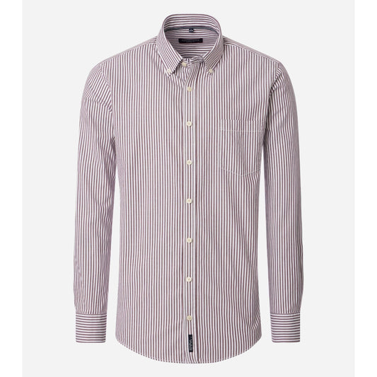Casa Moda 454487700 400 Garnet Casual Shirt
