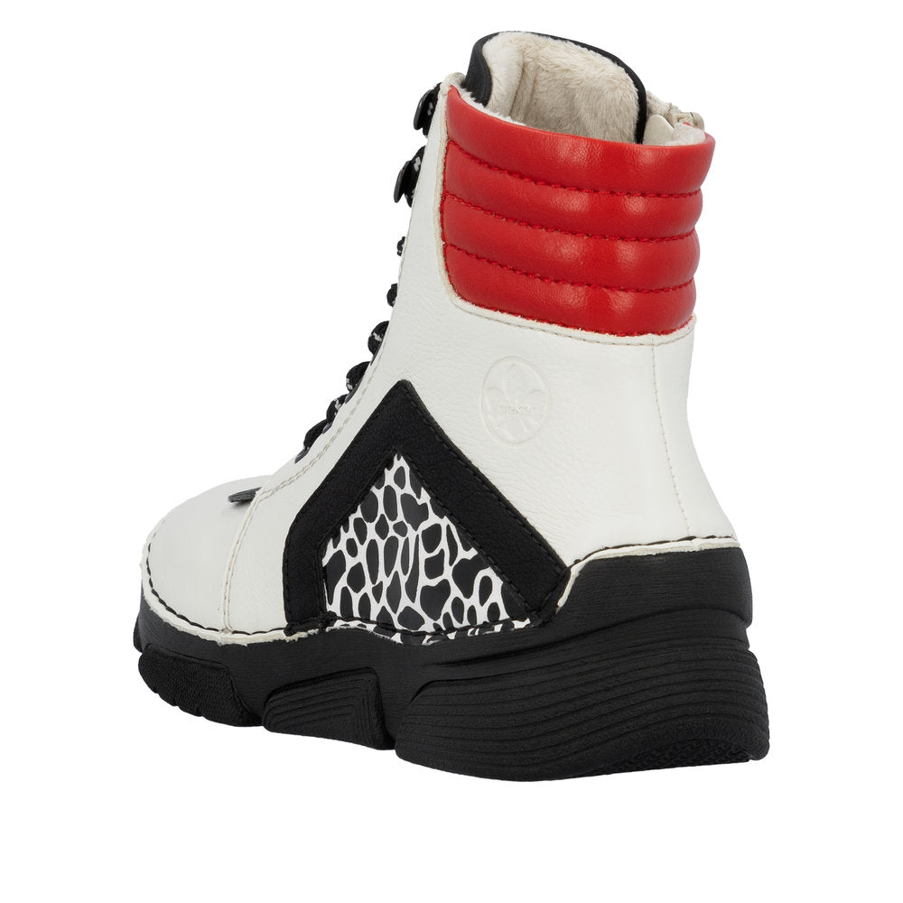 Rieker 45904-60 White Boots
