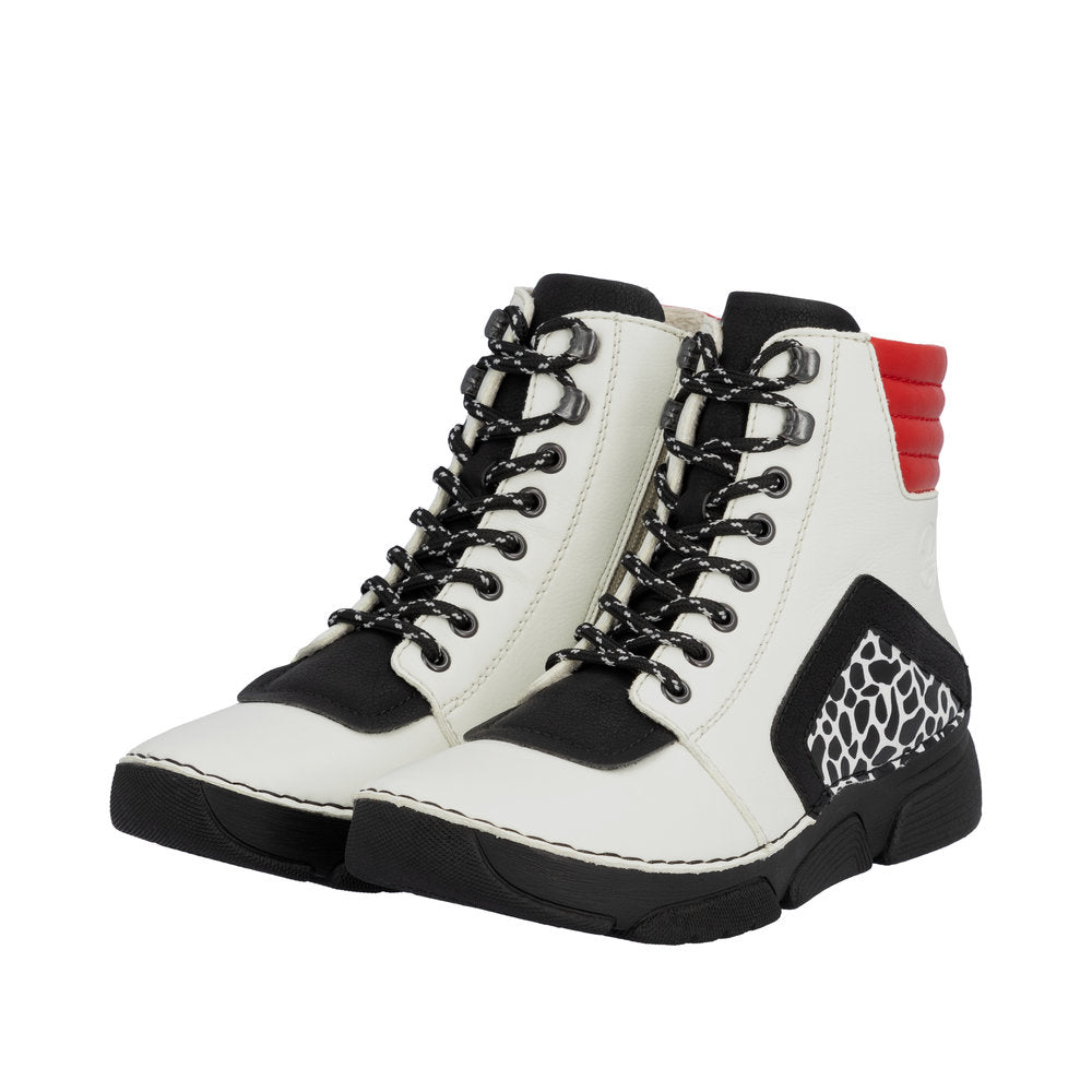Rieker 45904-60 White Boots