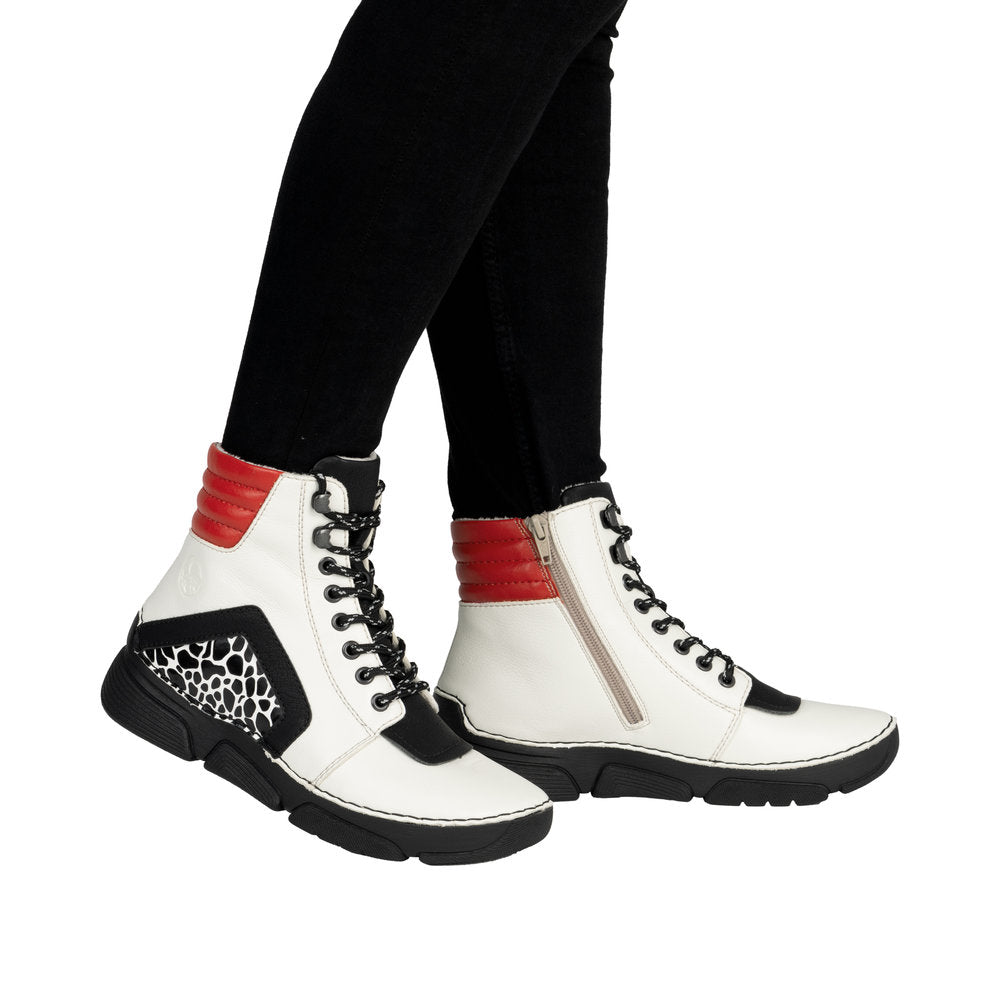 Rieker 45904-60 White Boots