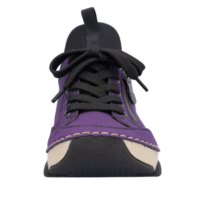 Rieker 45973-30 Aubergine Casual Shoes