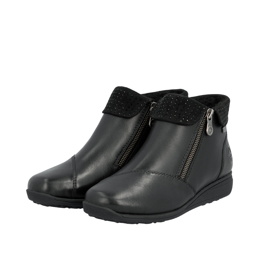 Rieker 47252-00 Black Boots