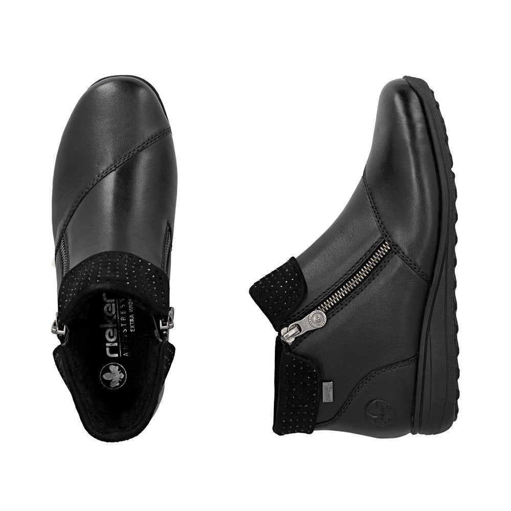 Rieker 47252-00 Black Boots