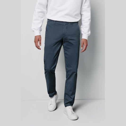 M5 By Meyer 6001 15 Blue Casual Cotton Chinos