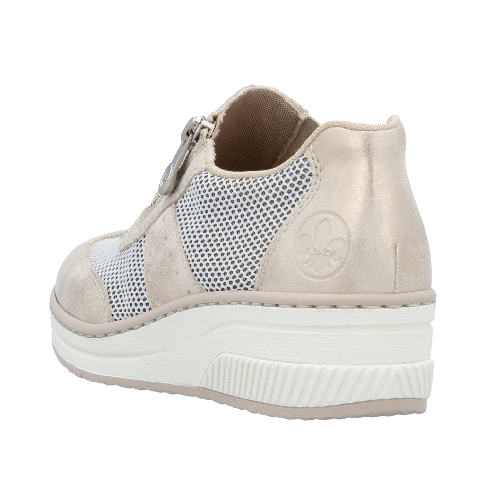 Rieker 48760-60 Shell/White-Black Casual Shoes