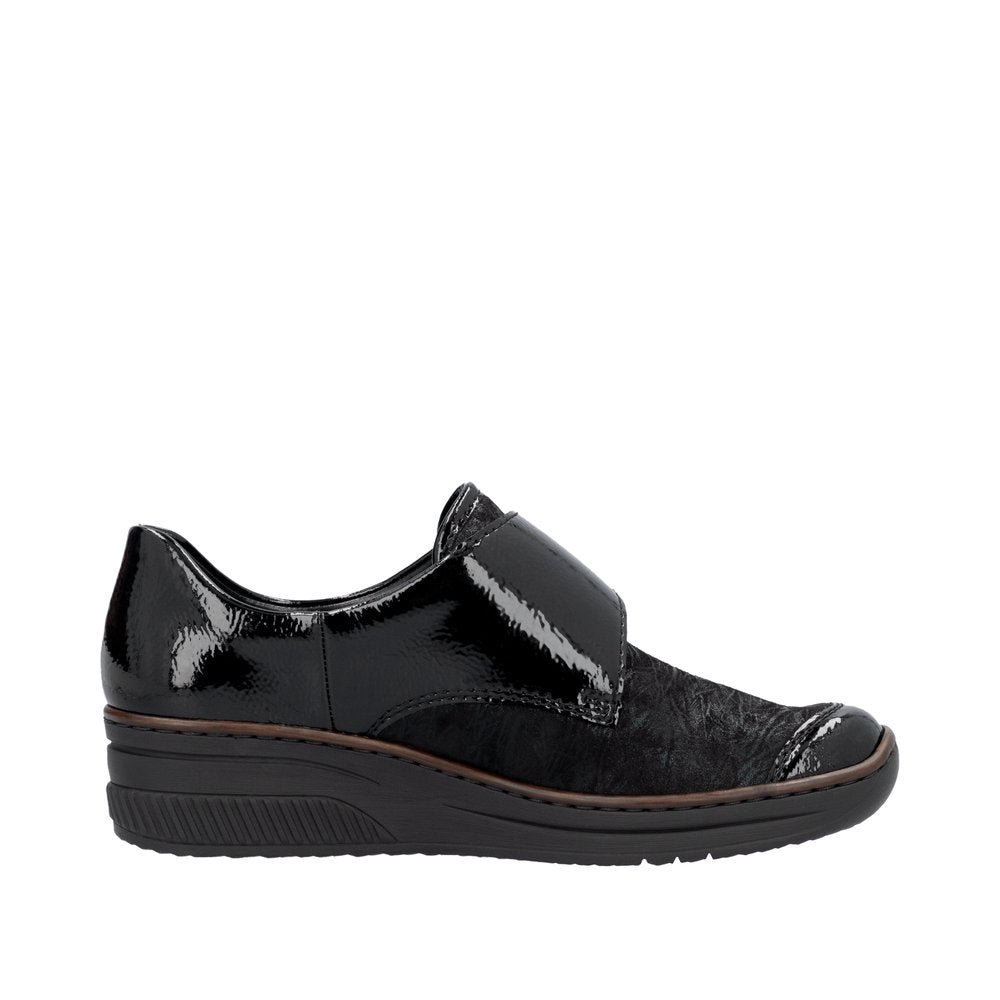 Rieker 487C0-00 Black Casual Shoes