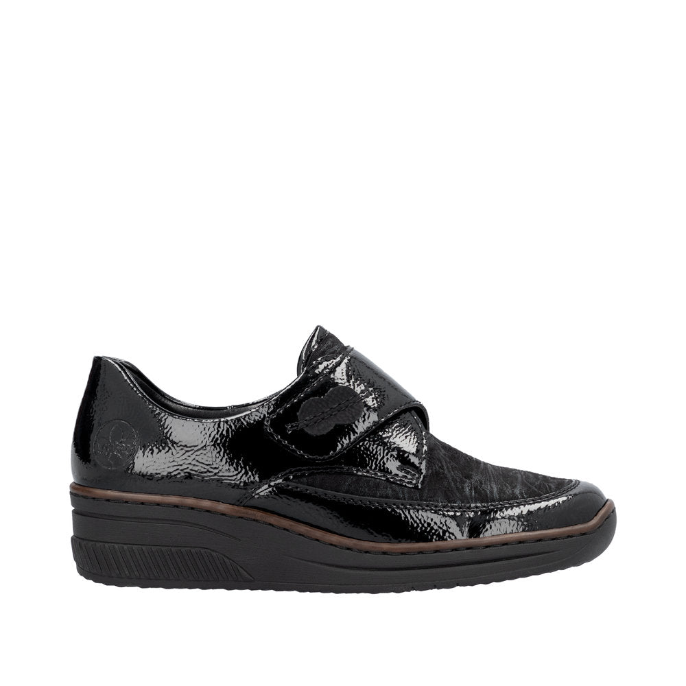 Rieker 487C0-00 Black Casual Shoes