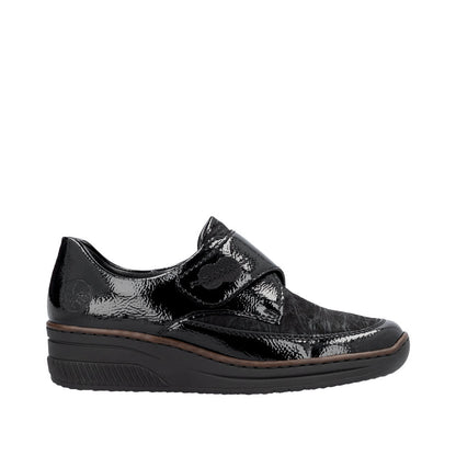 Rieker 487C0-00 Black Casual Shoes