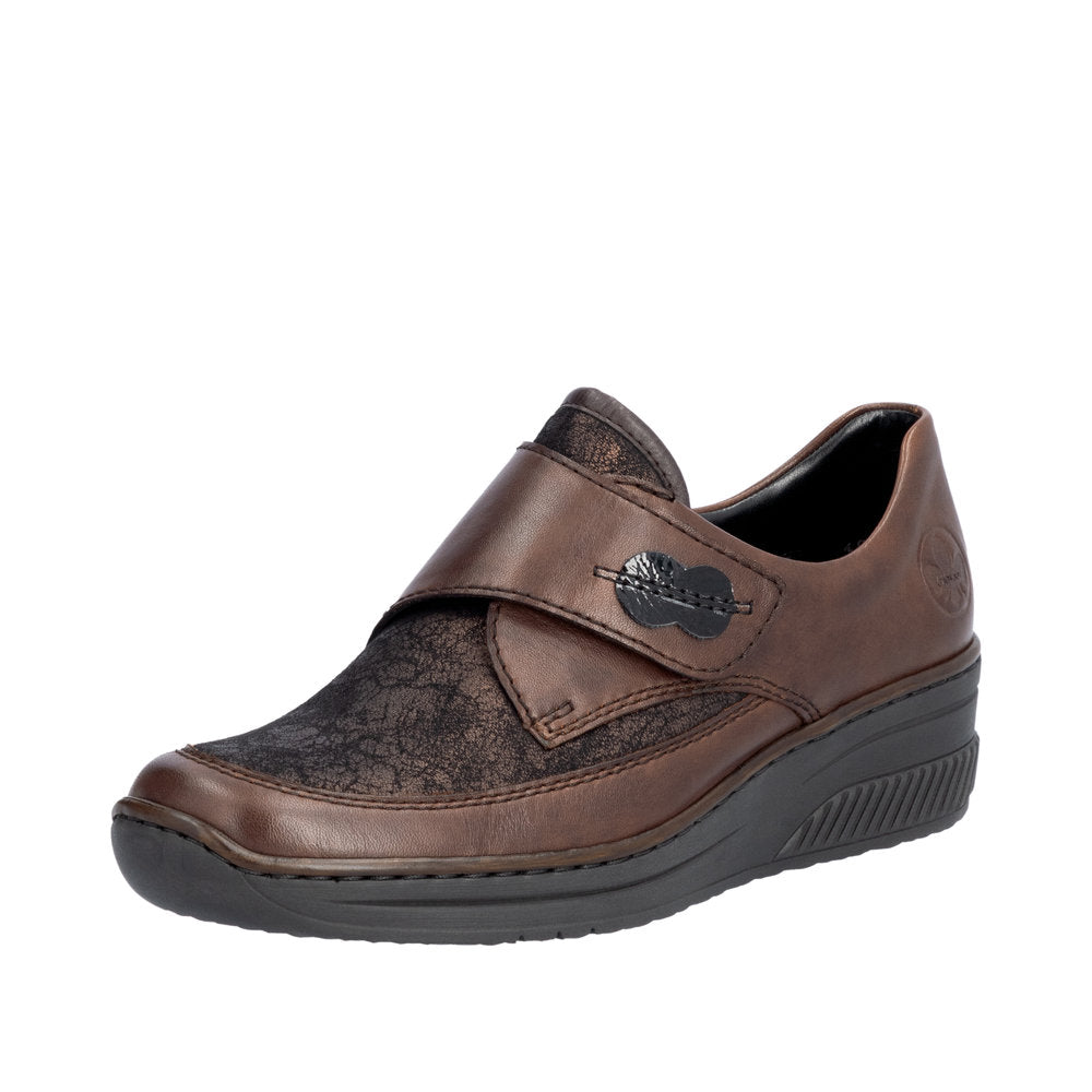 Rieker 487C0-25 Brown Casual Shoes