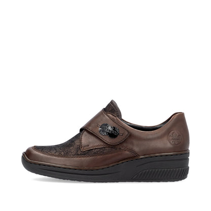 Rieker 487C0-25 Brown Casual Shoes