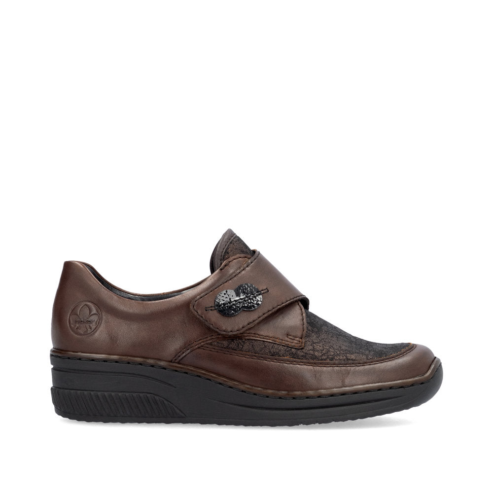 Rieker 487C0-25 Brown Casual Shoes