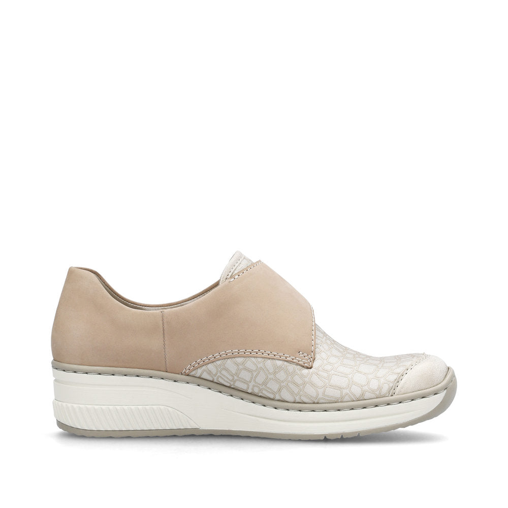 Rieker 487C0-60 Shell/Pearl Cream/Cliff Casual Shoes