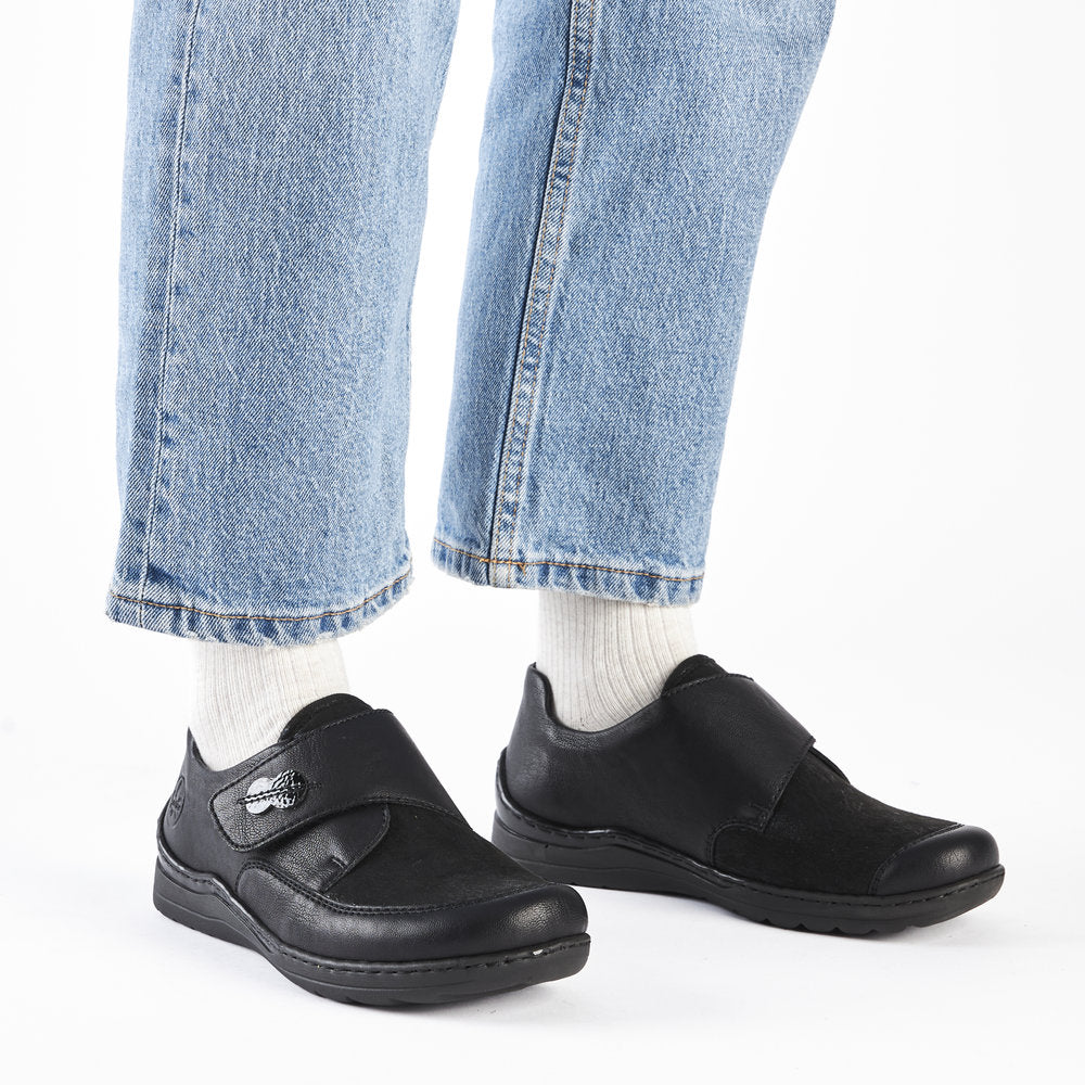 Rieker 48954-00 Black Casual Shoes