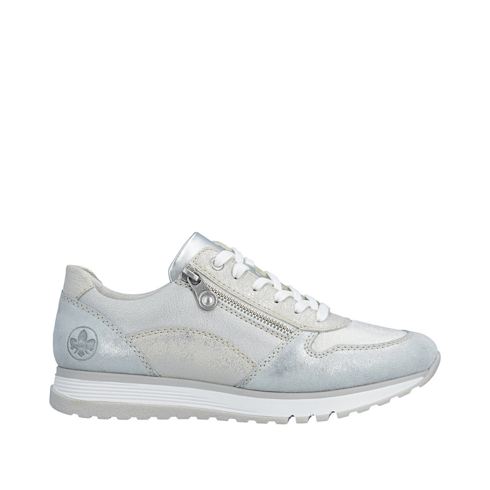 Rieker 49003-91 Silver Trainers