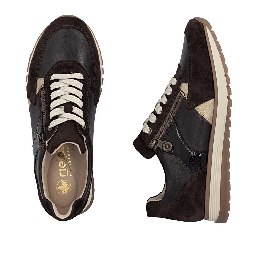 Rieker 49010-26 Brown Casual Shoes